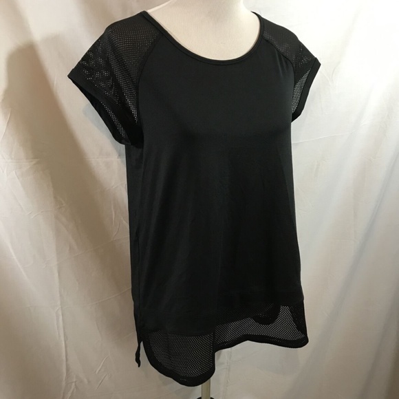 Champion black cap sleeve T - womens medium - NWT - Picture 2 of 5